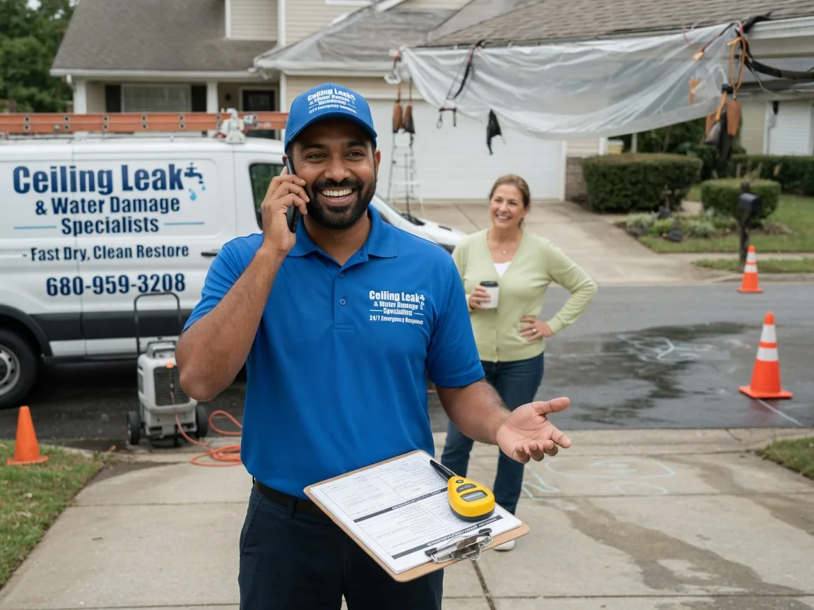 Ceiling Leak Cleanup Wayland, NY FAQs